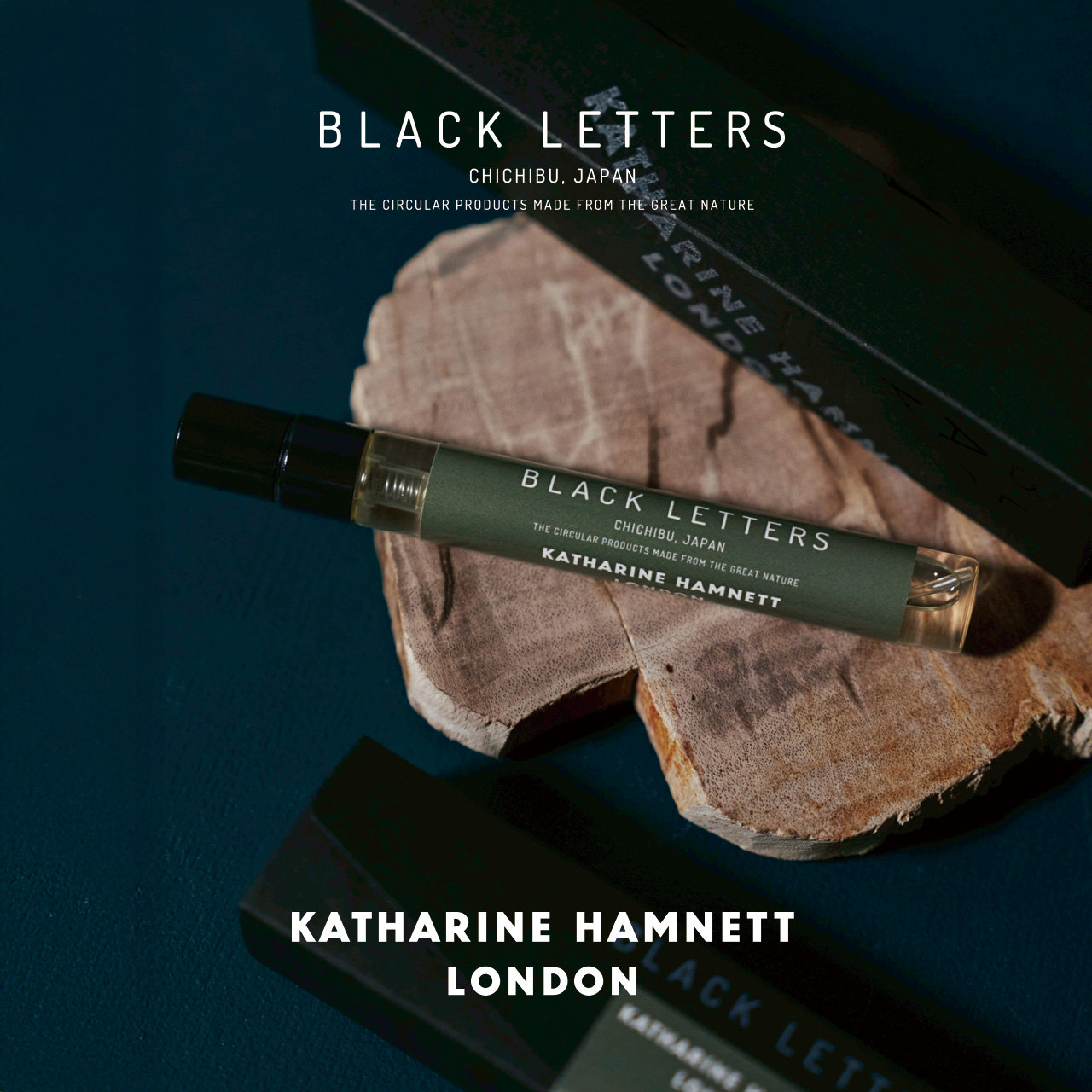 森をまとう香水「YUSHIN – 悠森 -」｜キャサリンハムネットロンドン × BLACKLETTERSが描くサステナブルな香り